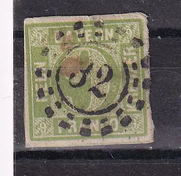 Altdeutschland Bayern  Nr 5 Gestempelt (Posten)