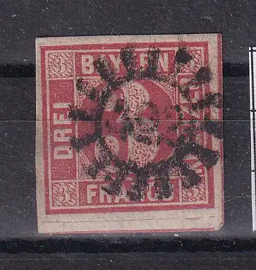 Altdeutschland Bayern  Nr 9 Gestempelt (Posten)