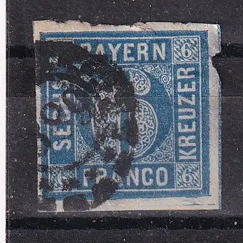 Altdeutschland Bayern  Nr 10 Gestempelt (Posten)