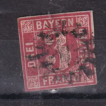 Altdeutschland Bayern  Nr 9 Gestempelt (Posten)
