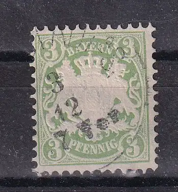 Altdeutschland Bayern  Nr 37 Gestempelt (Posten)