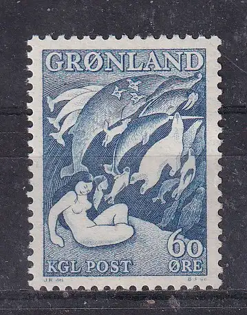 Dänemark Grönland  Nr 39 Gestempelt (Posten)