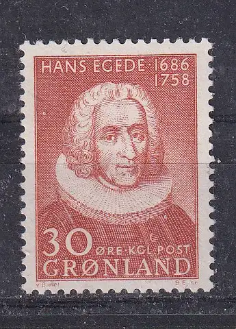 Dänemark Grönland  Nr 42 Gestempelt (Posten)