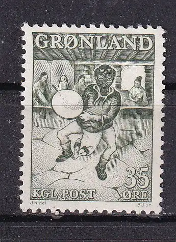Dänemark Grönland  Nr 46 Gestempelt (Posten)