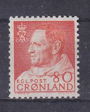 Dänemark Grönland  Nr 57 Gestempelt (Posten)