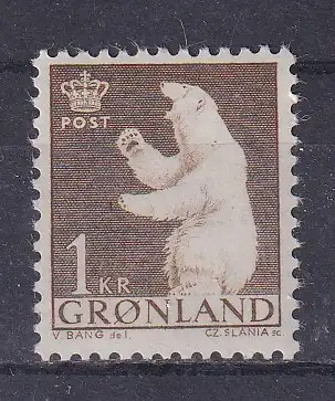 Dänemark Grönland  Nr 58 Gestempelt (Posten)