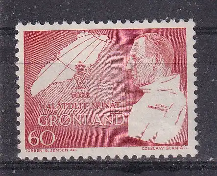 Dänemark Grönland  Nr 72 Gestempelt (Posten)
