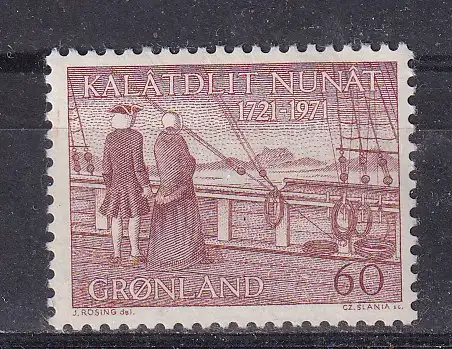 Dänemark Grönland  Nr 78 Gestempelt (Posten)