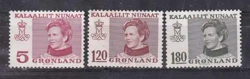 Dänemark Grönland  Nr 112/14 Postfrisch / **
