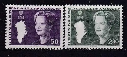 Dänemark Grönland  Nr 126/27 Postfrisch / **