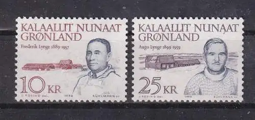 Dänemark Grönland  Nr 209/10 Postfrisch / **