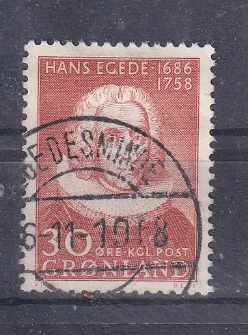 Dänemark Grönland  Nr 42 Gestempelt (Posten)
