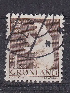 Dänemark Grönland  Nr 58 Gestempelt (Posten)
