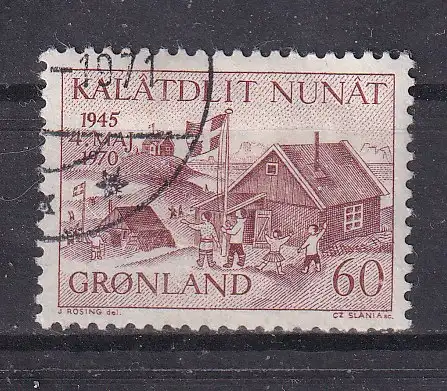 Dänemark Grönland  Nr 76 Gestempelt (Posten)