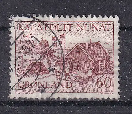 Dänemark Grönland  Nr 76 Gestempelt (Posten)