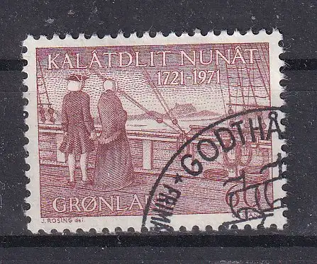 Dänemark Grönland  Nr 77 Gestempelt (Posten)