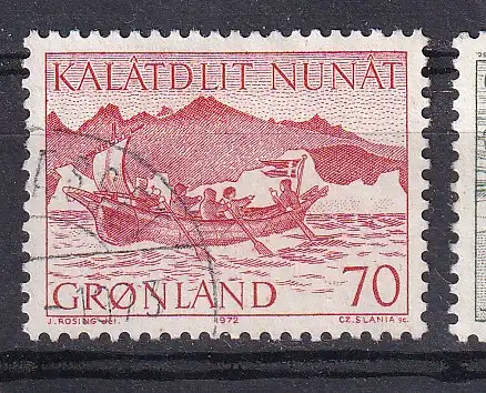 Dänemark Grönland  Nr 82 Gestempelt (Posten)