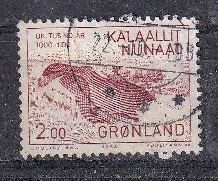 Dänemark Grönland  Nr 138 Gestempelt (Posten)