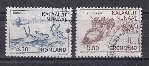 Dänemark Grönland  Nr 131/32 Gestempelt (Posten)