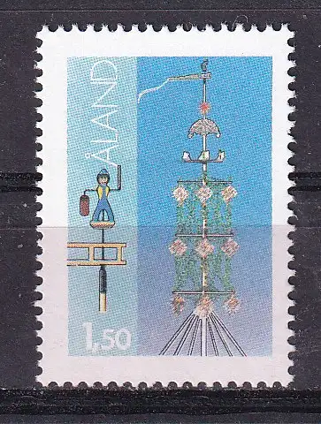 Finnland Alandinseln  Nr 10 Postfrisch / **