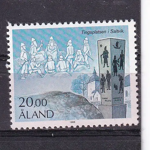 Finnland Alandinseln  Nr 18 Postfrisch / **