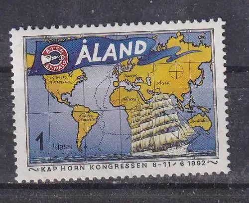 Finnland Alandinseln  Nr 55 Postfrisch / **