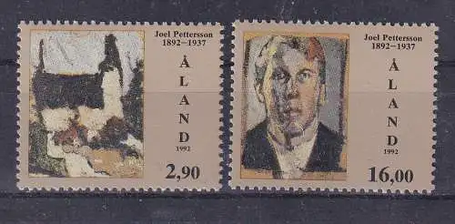 Finnland Alandinseln  Nr 61/62 Postfrisch / **