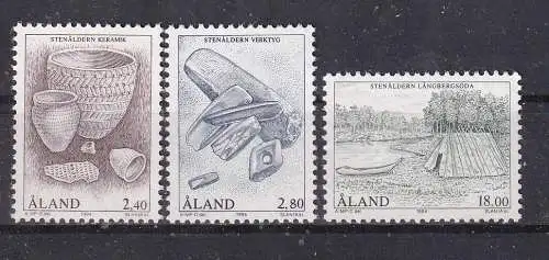 Finnland Alandinseln  Nr 88/90 Postfrisch / **