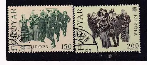 Dänemark Färöer  Nr 63/64 Gestempelt (Posten)