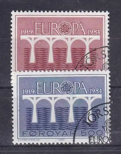 Dänemark Färöer  Nr 97/98 Gestempelt (Posten)