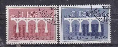 Dänemark Färöer  Nr 97/98 Gestempelt (Posten)