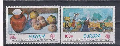 Türkisch-Zypern  Nr 23/24 Postfrisch / **