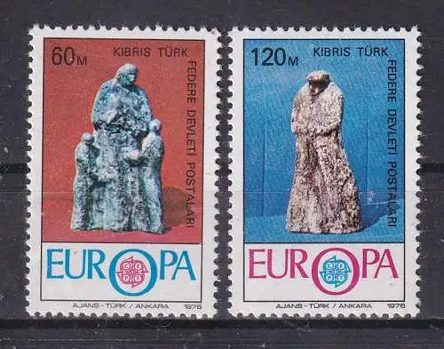Türkisch-Zypern  Nr 27/28 Postfrisch / **