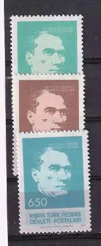 Türkisch-Zypern  Nr 63/65 Postfrisch / **