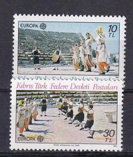 Türkisch-Zypern  Nr 98/99 Postfrisch / **