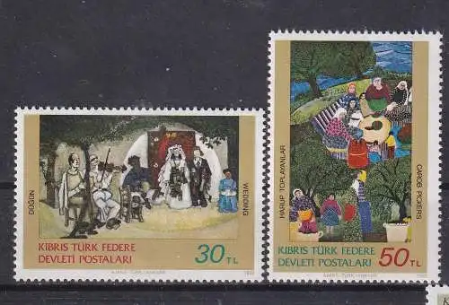 Türkisch-Zypern  Nr 120/21 Postfrisch / **