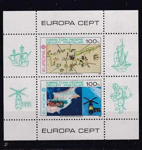 Türkisch-Zypern  Nr Block 4 Postfrisch / **