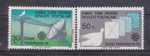 Türkisch-Zypern  Nr 132/33 Postfrisch / **