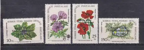 Türkisch-Zypern  Nr 138/41 Postfrisch / **