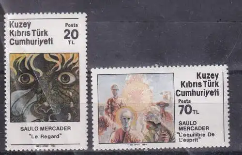 Türkisch-Zypern  Nr 158/59 Postfrisch / **
