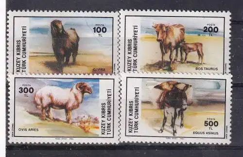 Türkisch-Zypern  Nr 162/65 Postfrisch / **