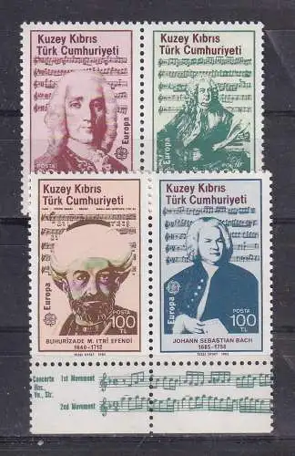 Türkisch-Zypern  Nr 166/69 Postfrisch / **