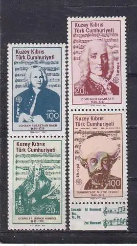 Türkisch-Zypern  Nr 166/69 Postfrisch / **