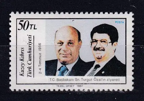 Türkisch-Zypern  Nr 217 Postfrisch / **