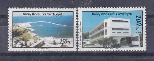 Türkisch-Zypern  Nr 218/19 Postfrisch / **