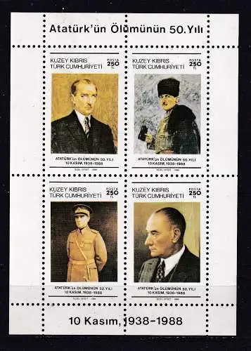 Türkisch-Zypern  Nr Block 6 Postfrisch / **