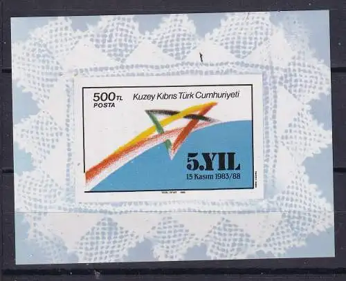 Türkisch-Zypern  Nr Block 7 Postfrisch / **