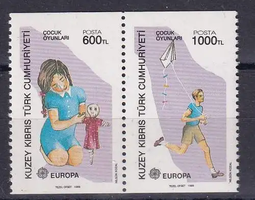 Türkisch-Zypern  Nr 249/50 C Postfrisch / **