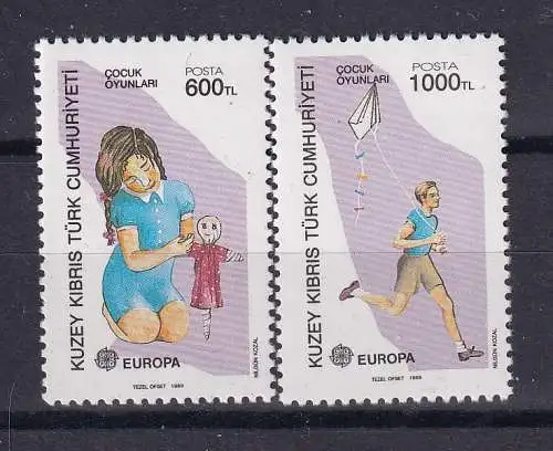 Türkisch-Zypern  Nr 249/50 A Postfrisch / **