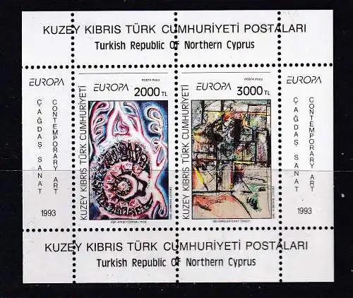 Türkisch-Zypern  Nr Block 12 Postfrisch / **